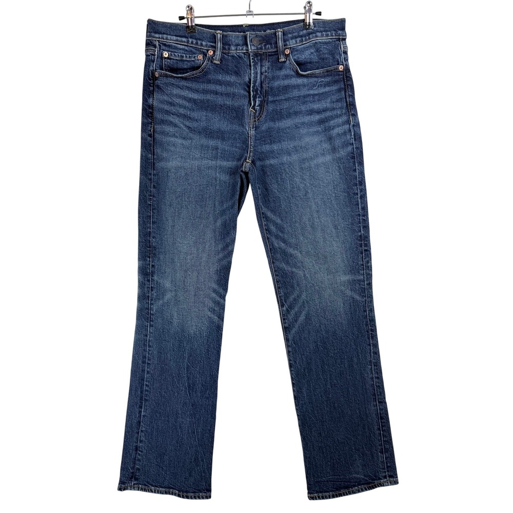 American Eagle Original Bootcut Women 32x32 Blue Flex Denim Classic Americana